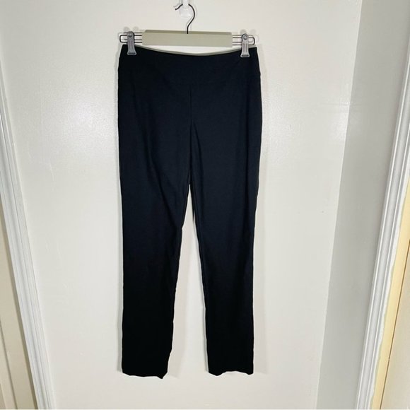 NWOT Nic+Zoe Wonderstretch Straight Pants in Black - Picture 2 of 8